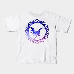 Galaxy dinosaur Kids T-Shirt